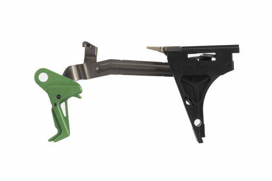 CMC drop-in Glock Gen 1-3 .45 ACP trigger with green flat bow fits 9MM Glock Gen 1-3 pistols only